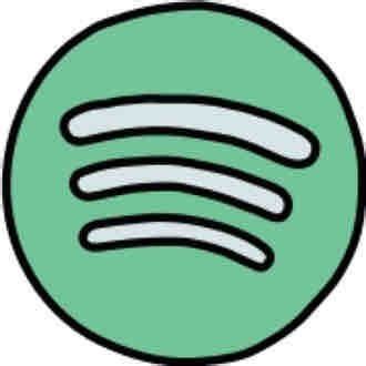 Hand drawn spotify app icon – Artofit