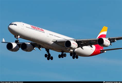 Ec Jba Iberia Airbus A Photo By Markus Altmann Id