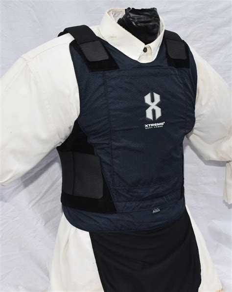 New Large Aba Safariland Iiia Lo Vis Concealable Body Armor Bulletproof Vest Ebay