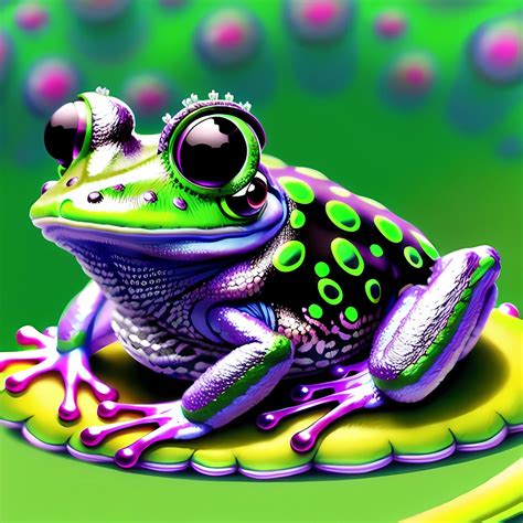 Psychedelic Frog 3 By Astralgate On Deviantart