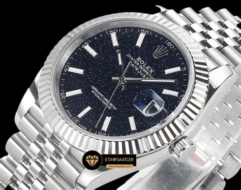 Rolex Datejust Mavi Lapis Kadran 41mm Jubile 3235 Super Clone ETA