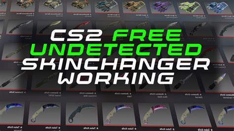 Best Free Undetected SkinChanger Counter Strike 2 CS2 SKINCHANGER