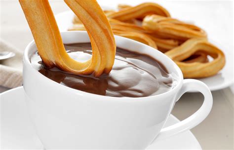 Churros Con Chocolate Bekia Cocina