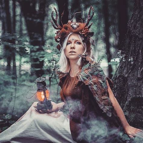 Druid Horns Headdress Druid Costume Acsessories Pagan Headpiece Fairy Forest Witch Woodland