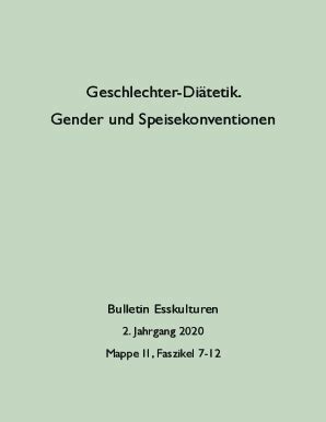 Ausfüllbar Online kola opus hbz nrw Geschlechter Ditetik Gender und