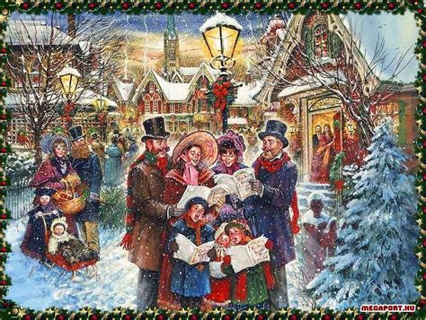 Merry Christmas Animations | Victorian christmas, Christmas scenes, Christmas pictures