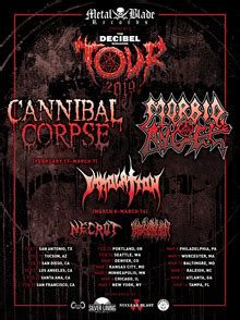 Cannibal Corpse Gorguts And Blood Incantation Salt Lake City Tickets