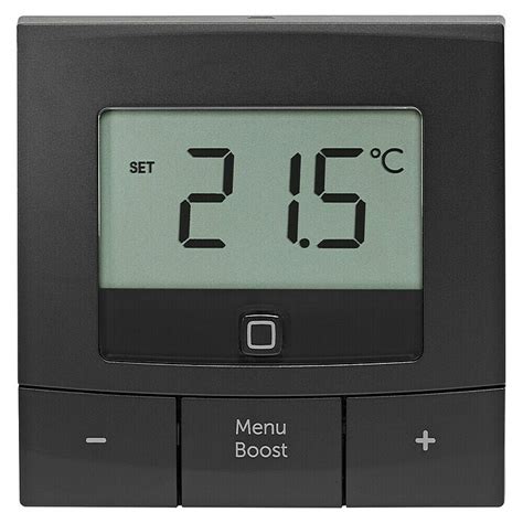 Homematic Ip Funk Raumthermostat Hmip Wth B Anthrazit