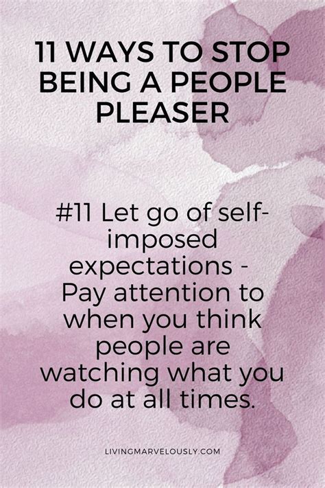 11 Ways To Stop Being A People Pleaser Living Marvelously People