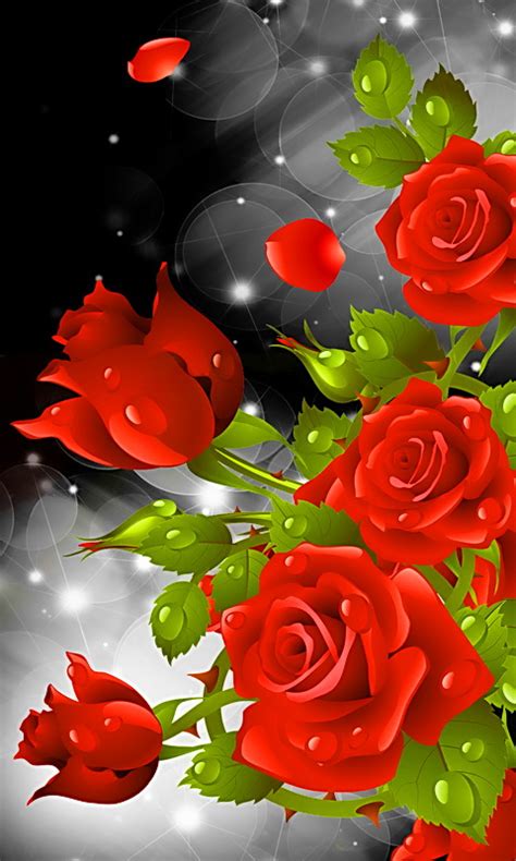 Amazon.com: Red Rose Party Live Wallpaper: Appstore for Android