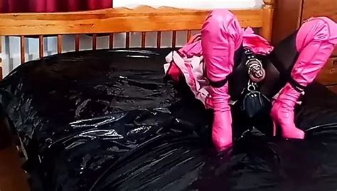 Sissy Maids Self Bondage Armbinder With D Printed Ice Locks Gay Man Porn Feat Derek