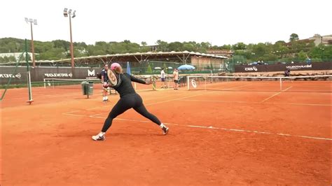 Serena Williams Forehand Windmill Slow Motion 【lefty】 左利き編集セレナのウィンドミル