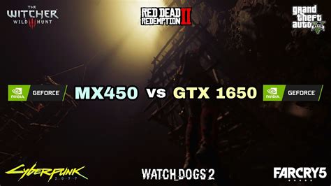 MX450 Vs GTX 1650 Gaming Test 2020 YouTube