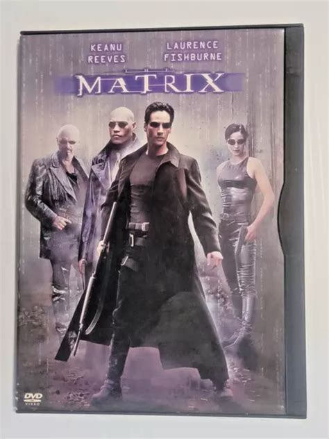 The Matrix Dvd Widescreen Keanu Reeves Laurence Fishburne Eur