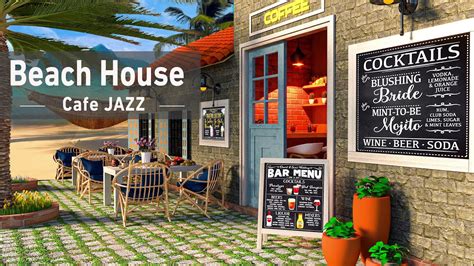 Seaside Cafe Jazz Music Relaxing Lounge Bossa Music Outdoor Coffee