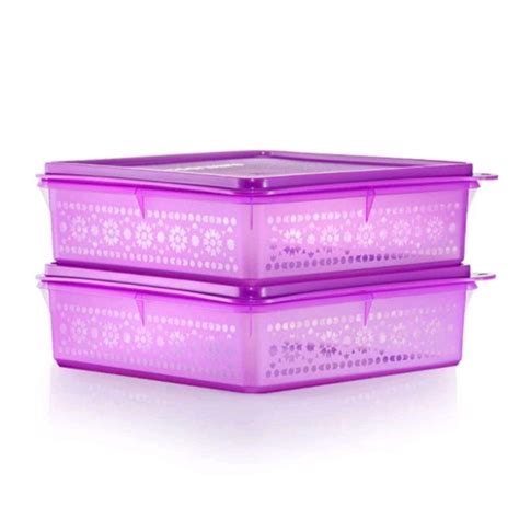 Tupperware Mosaic Snack Stor L Shopee Malaysia