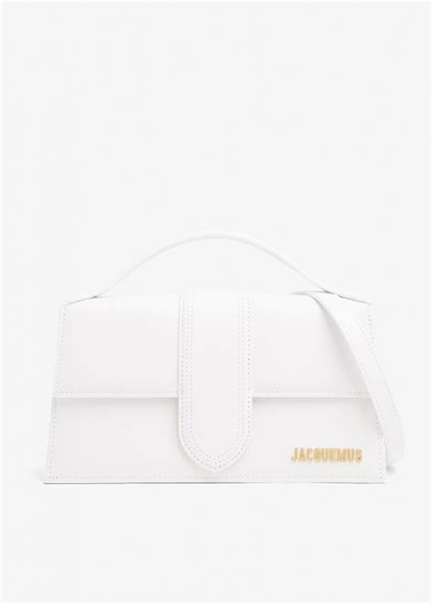 Jacquemus Le Grand Bambino Bag For Women White In Ksa Level Shoes