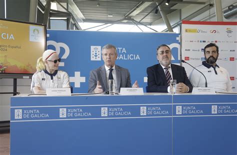 Presentación preseleccionados París 2024 en Santiago de Compostela