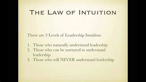 The Law Of Intuition With Dr Christopher Burton Youtube