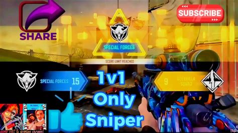 Codm 1v1 Sniper Gameplay Challenge Try to beat our 戀KrสtyDeA