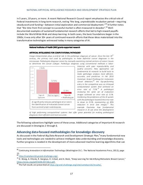 National Artificial Intelligence Research And Development Strategic P