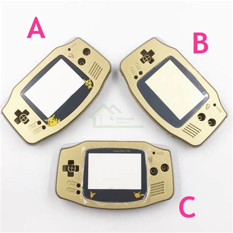 Gold Color Shell Housing for Gameboy Advance for GBA Shell Cover Case ...