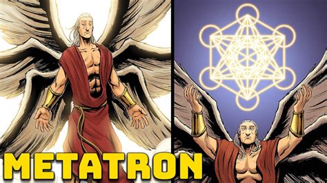 The Archangel Metatron The Most Powerful Archangel Angelology See