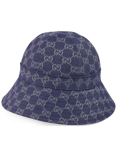 Gucci Gg Supreme Cotton Bucket Hat Gucci