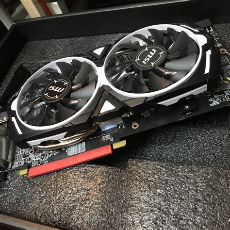 開箱文 更新 Msi Rx 480 Armor 8gb 掘礦用 O V Hkd Zone