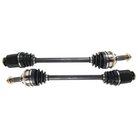 New Cv Joint Axle Shaft Assembly Set Of 2 Front Driver And Passenger Side