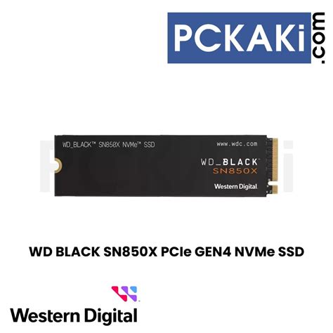 [no Stock] Western Digital Wd Black Sn850x Gen4 1tb 2tb 4tb Nvme M 2 Pcie4 Ssd Solid State