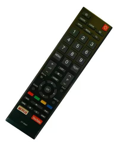 Control Para Tv Toshiba Smartv Lcd Led Pilas MercadoLibre