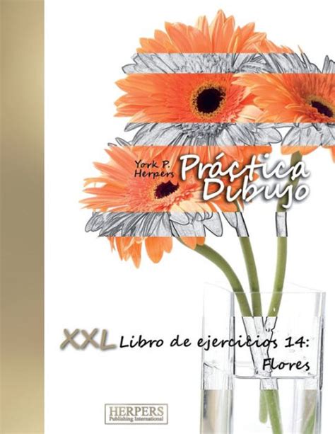 Pr Ctica Dibujo Xxl Libro De Ejercicios Flores By York P Herpers