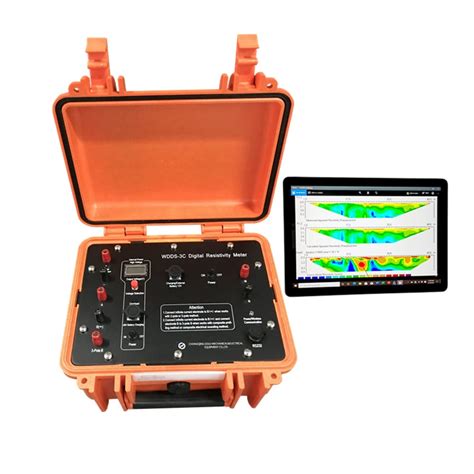 Underground Water Detector Apparent Resistivity Meter Vertical