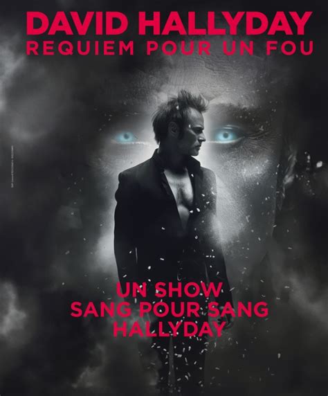 Label LN Spectacle De David Hallyday Requiem Pour Un Fou