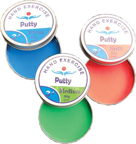 Hand Exercise Putty Firm Blue Elizabeth Richards Erhpfb