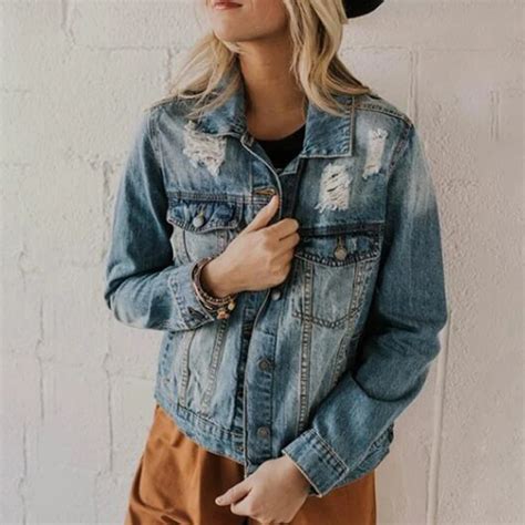 Frauen Grundlegende Mantel Denim Jacke 2020 Herbst Weibliche Lange