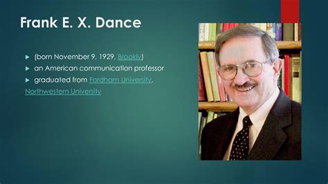 SOLUTION: Frank dance s model of communication - Studypool