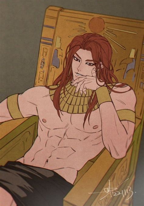 Pin By Kamy Cavalcant On Ennead Anime Egyptian Egyptian Man