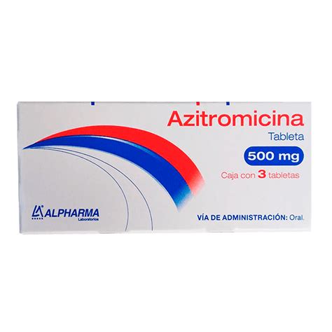 Azitromicina Tabletas Farmacias Gi Mejoramos Tu Salud Elevando