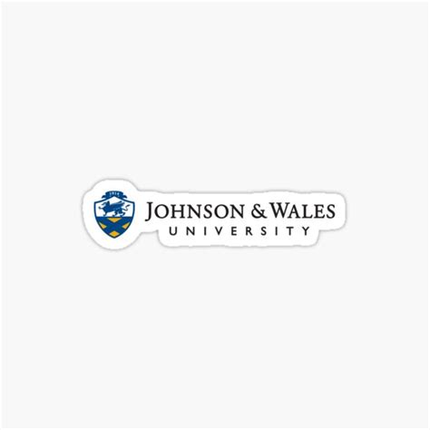 "Johnson & Wales University Logo Sticker" Sticker by willowdonnaruma | Redbubble