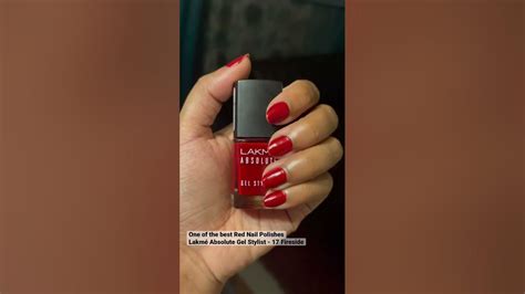 Best Red Nail Polish Top Red Nail Polishes LakmÉ Red Nail Polish