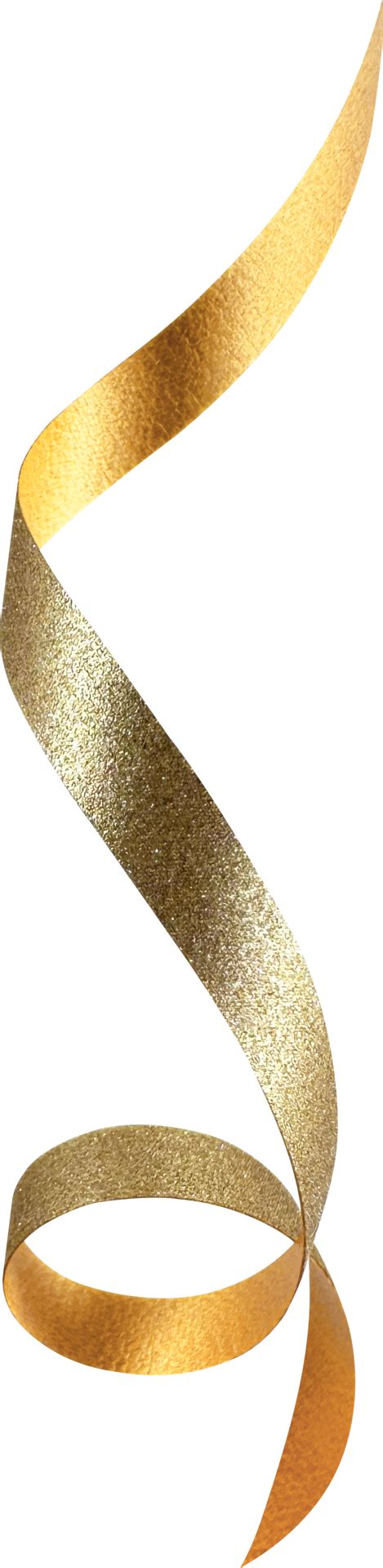 Gold Festive Glitter Ribbon 35889449 PNG