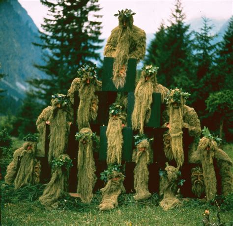 In Oberstdorf, an old village in Southern Bavaria, a unique ancient ...