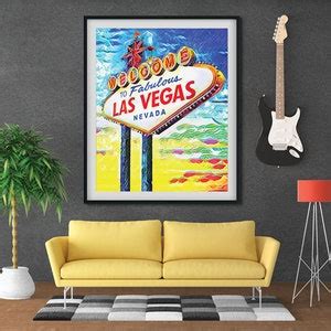 Las Vegas Sign Art Print, Viva Vegas Art, LV Artwork 16x24 Photopaper Print - Etsy