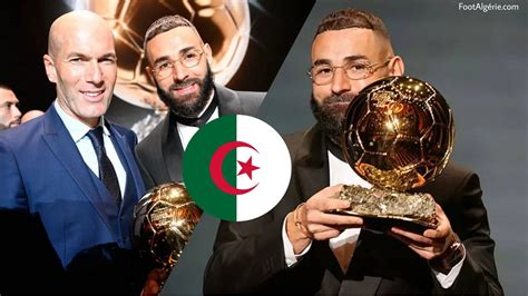 Les Alg Riens C L Brent Le Ballon D Or De Karim Benzema