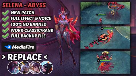 Terbaru Selena Abyss Lady Vengeance Skin Script No Password Full