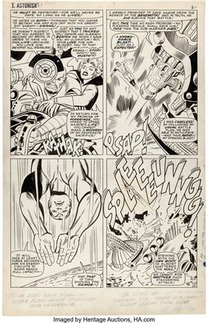 Jack Kirby And Dick Ayers Tales To Astonish Story Page Sub Mariner