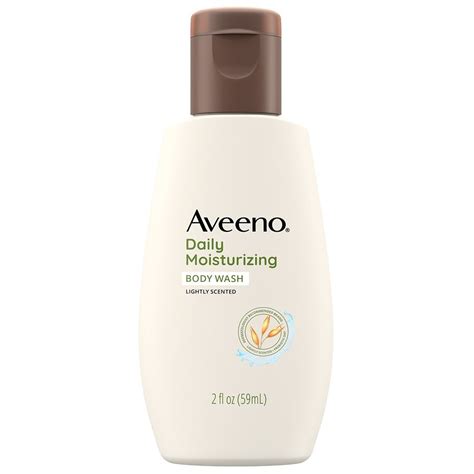 Aveeno Daily Moisturizing Dry Skin Body Wash Prebiotic Oat Travel Size Walgreens