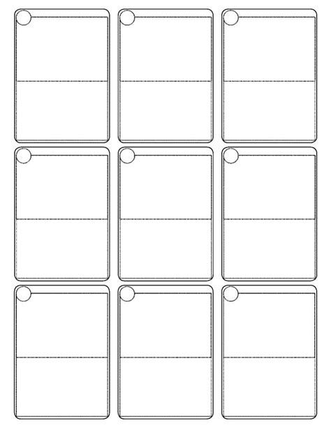 Pokemon Cards Template Blank Pokemon Card Printable Printable Card Free